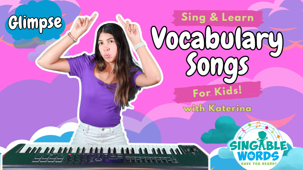 Glimpse Song by Singable Words (web)