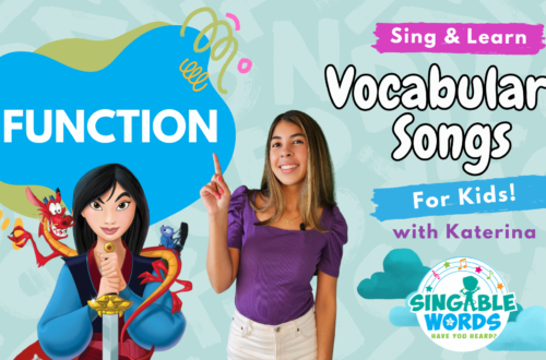 What is Function by Singable Words