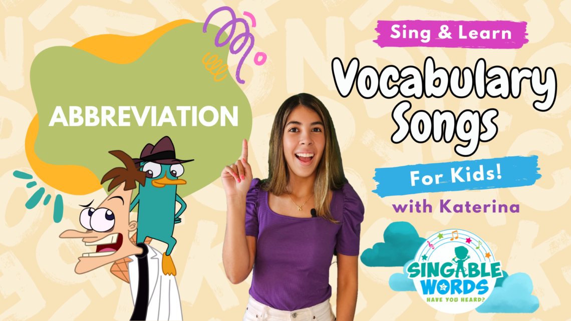 Abbreviation Song by Singable Words
